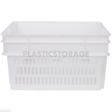 Load image into Gallery viewer, 52L Stackable And Nesting Vented Crate Base Natural