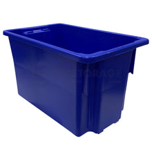 Load image into Gallery viewer, 68L Stack And Nest Crate Base Blue