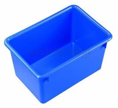 27L Storage Box Base Blue