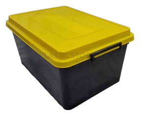 71L Storage Box Black & Yellow